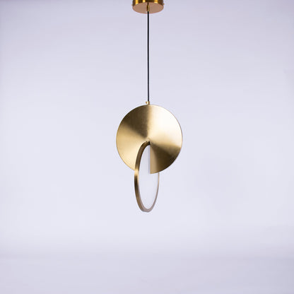 Double Circle Pendant Light
