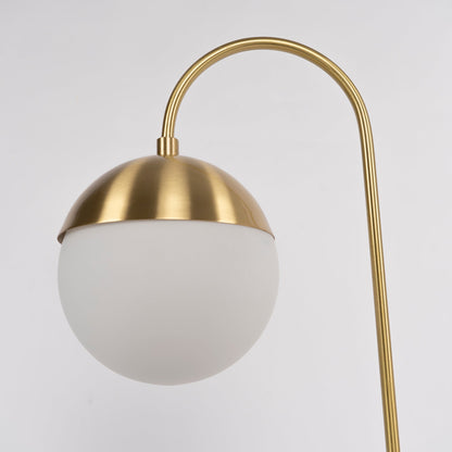 مصباح طاولة من خشب الأرز والطحالب 