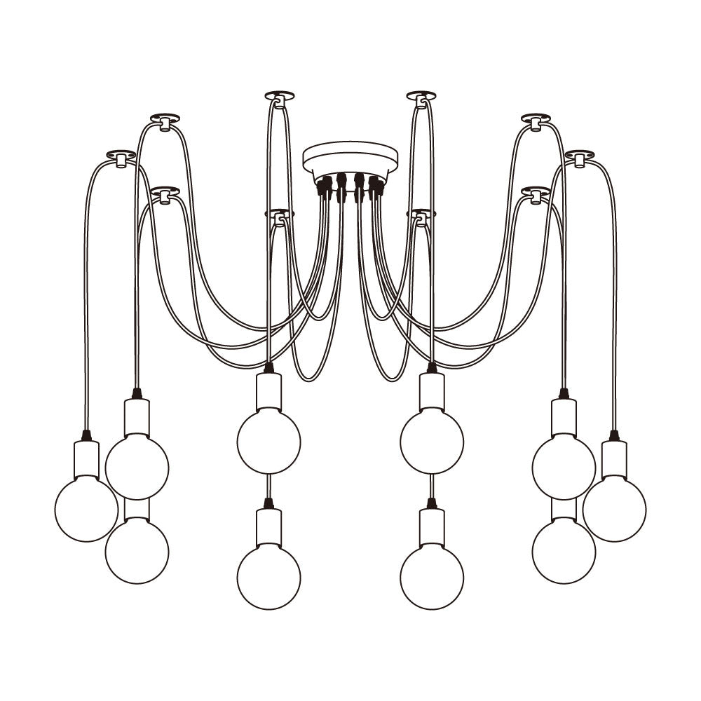 Spider Ceiling Chandelier