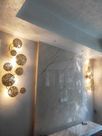 Lotus Leaf Wall Sconce