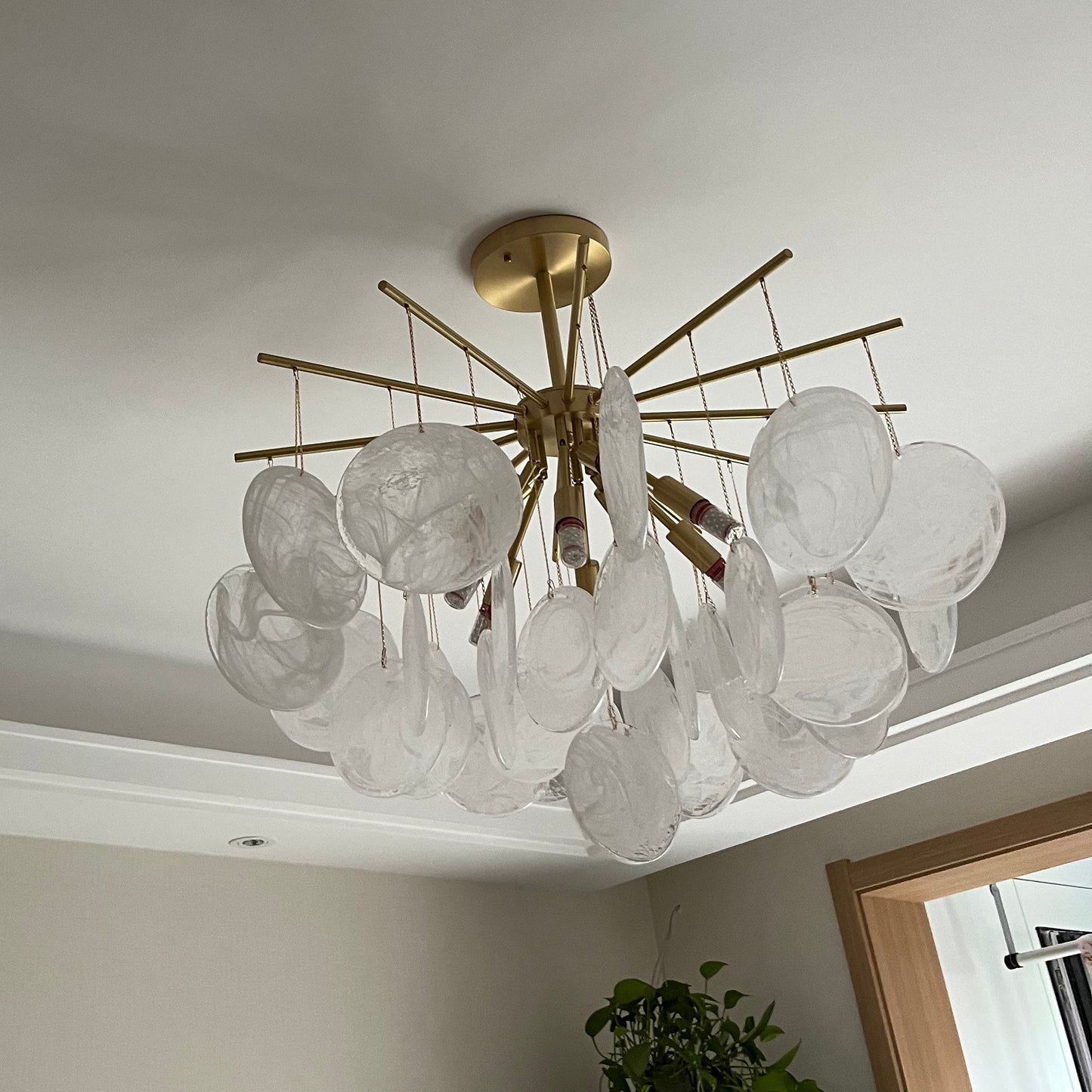 Nimbus Cloud Glass Chandelier