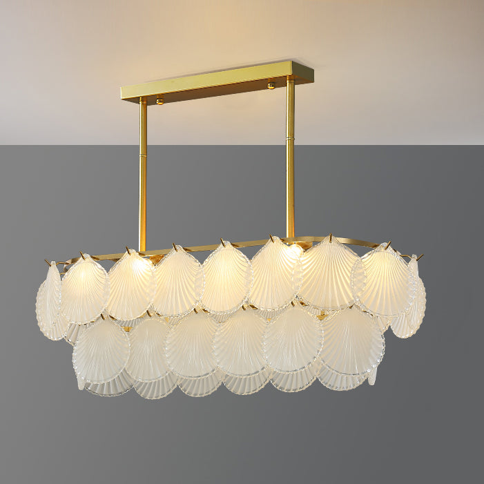Shell Glass chandelier