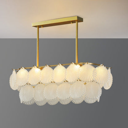 Shell Glass chandelier