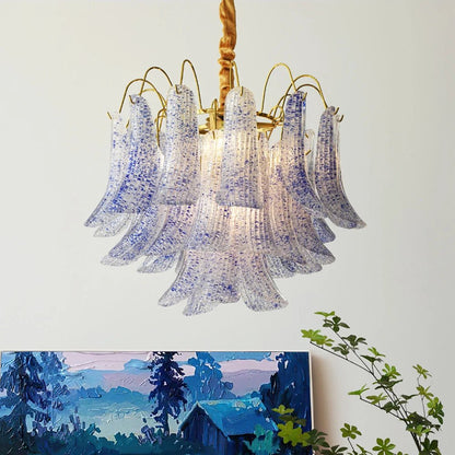 Venini Glass Chandelier