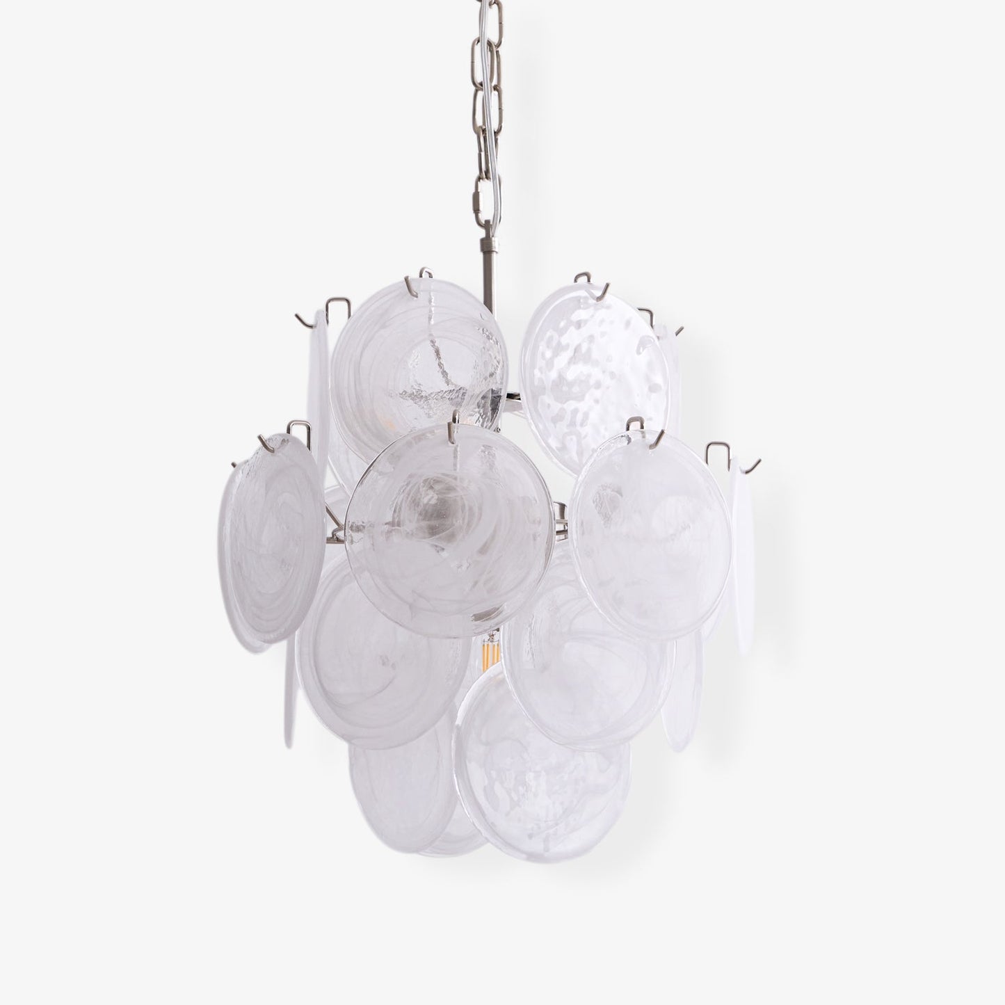 Loire Valley Glass Chandelier
