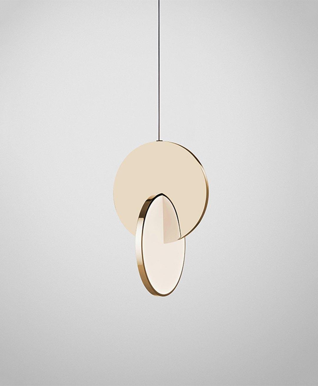 Double Circle Pendant Light