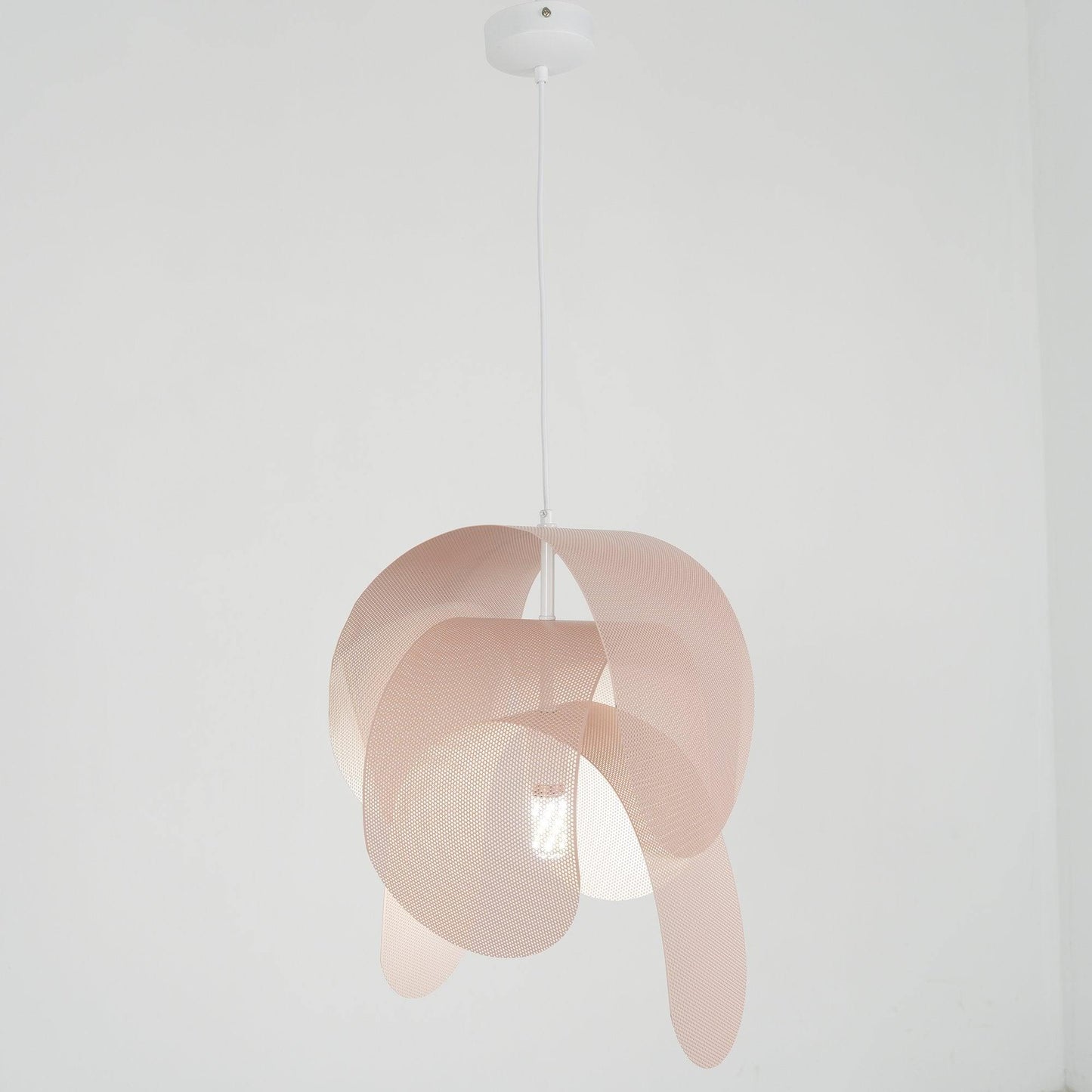 Perforated Metal Pendant Light