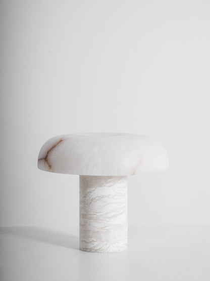 Mushroom Alabaster Table Lamp