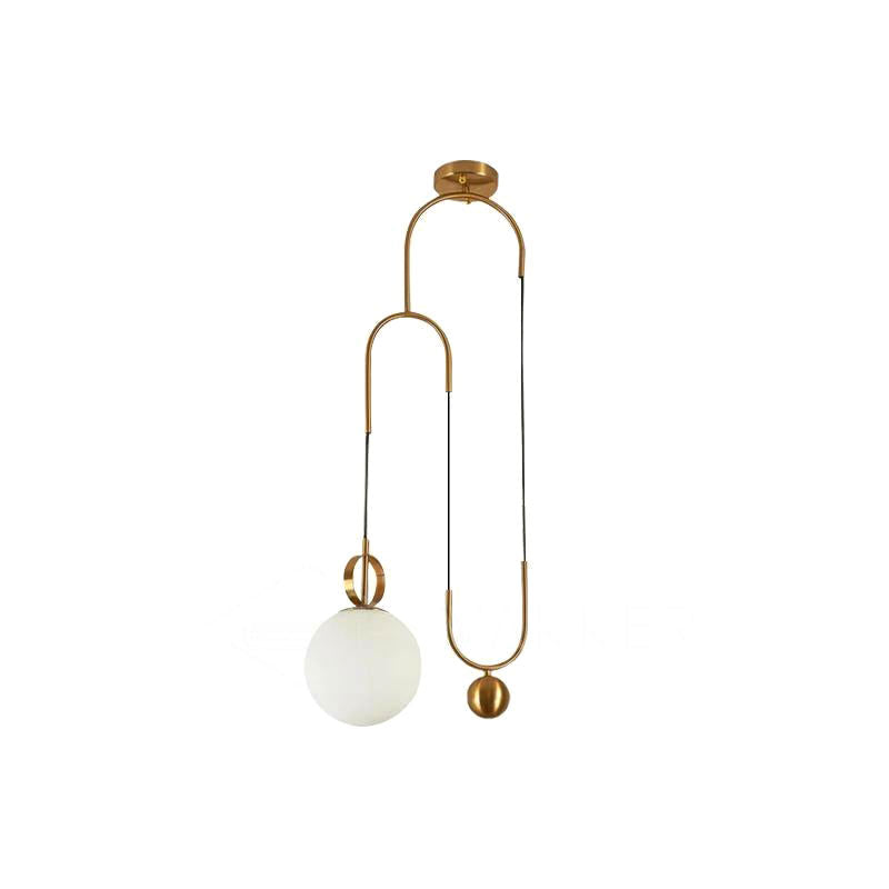 Glass Ball Pendant Lamp