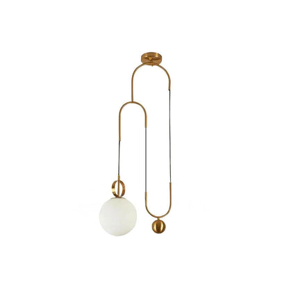 Glass Ball Pendant Lamp