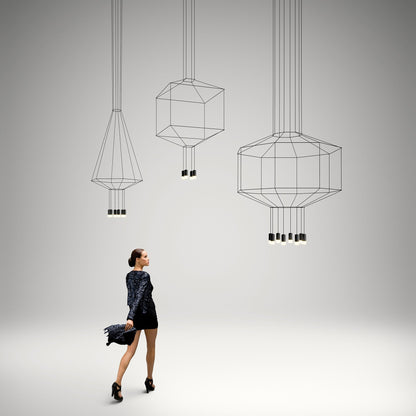 Lines 3D Hanging Lamp