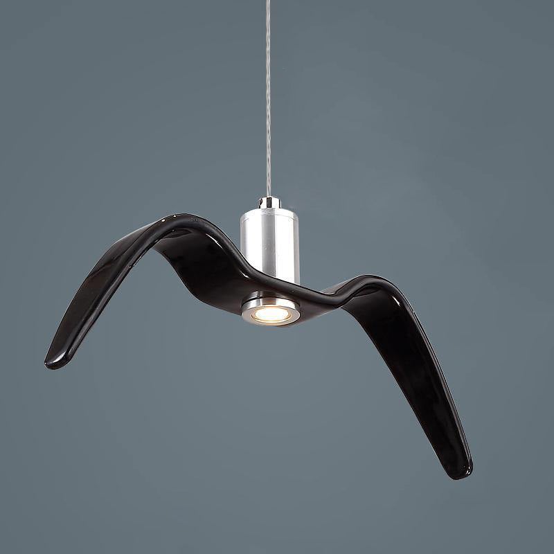 Night Birds Resin Pendant Lamp