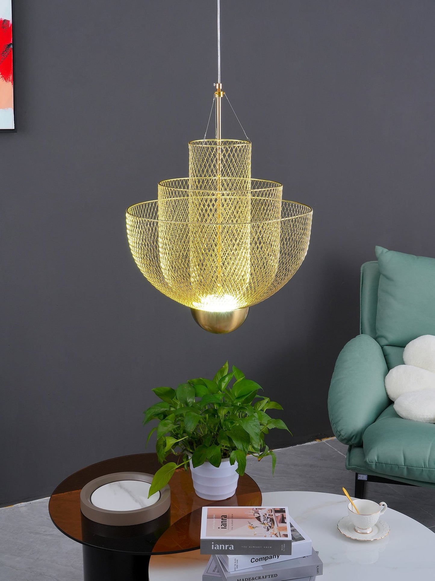 Meshmatics Chandelier