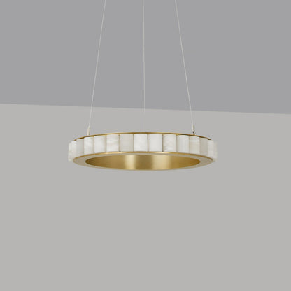 Avalon alabaster Chandelier
