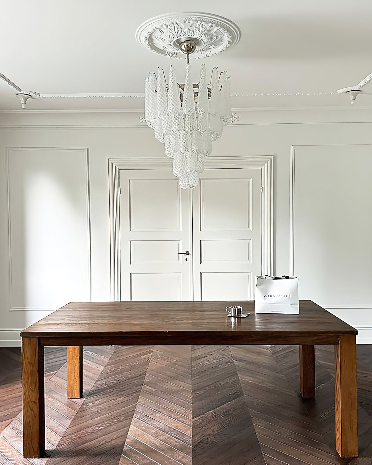 Graniglia Glass Chandelier