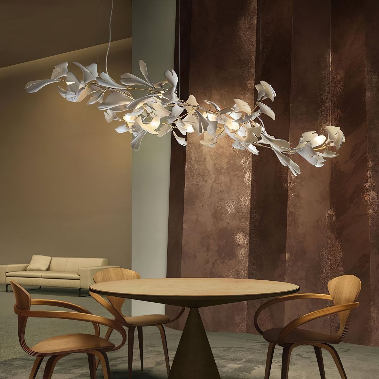 Gingko Chandelier E
