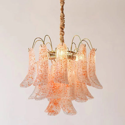 Venini Glass Chandelier
