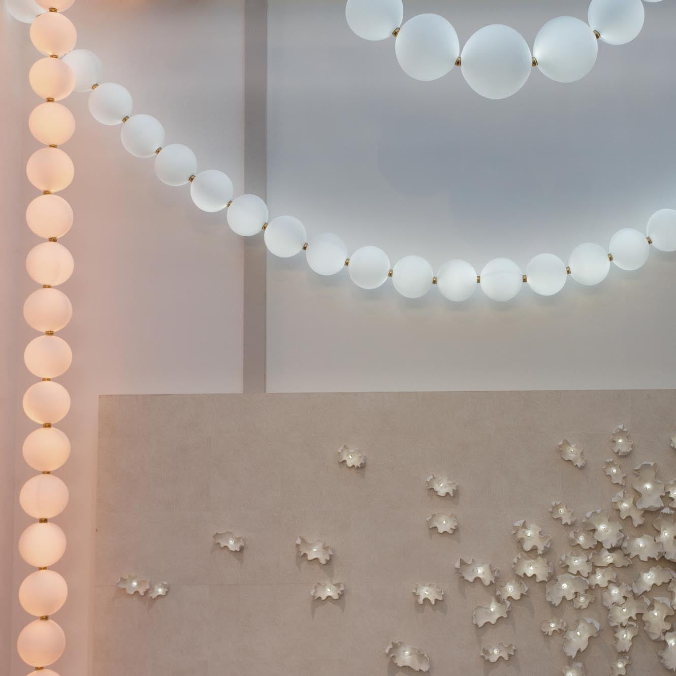 Pearl Necklace Chandelier