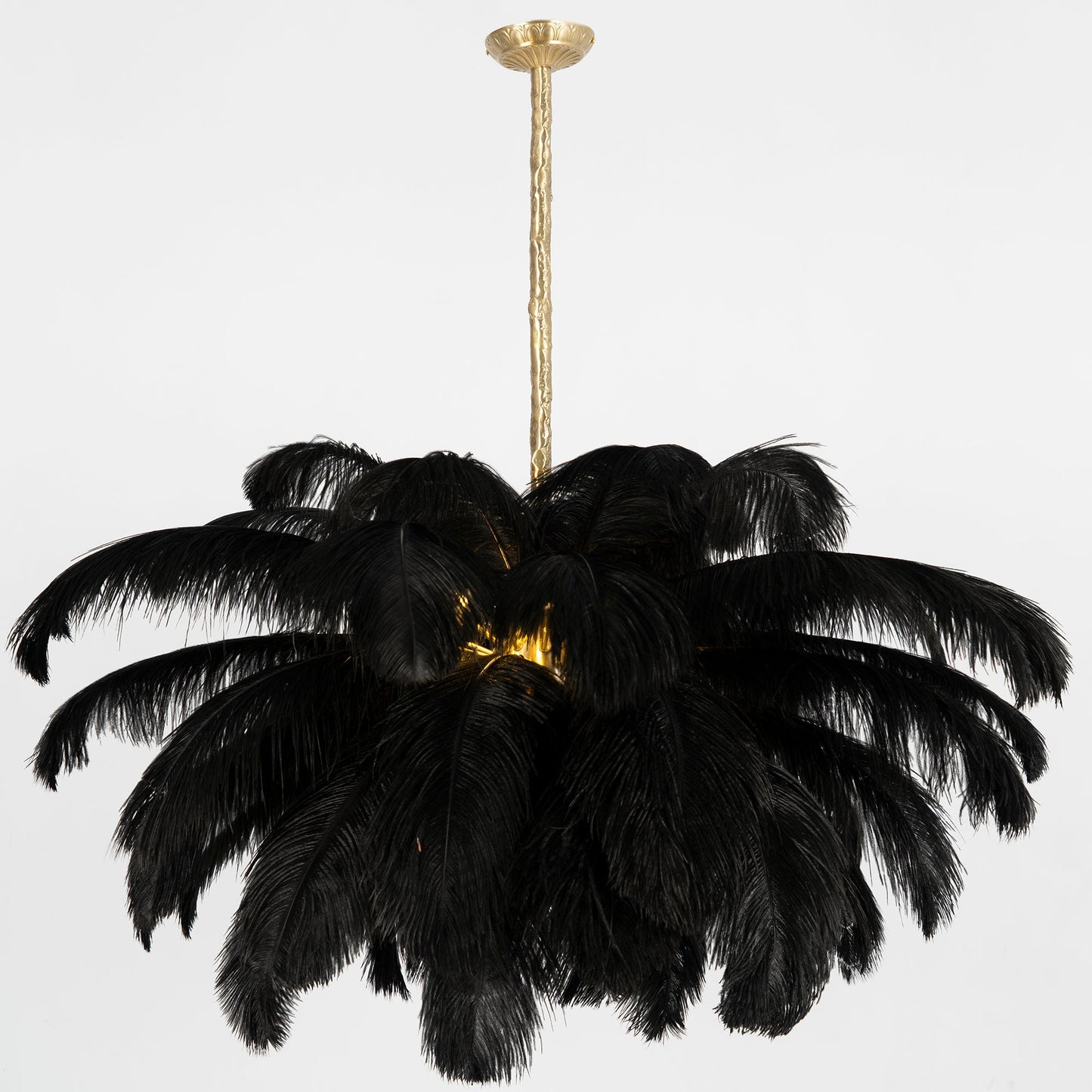 Ostrich Feather Chandeliers