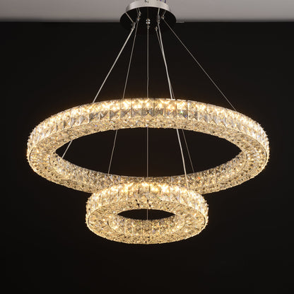 Asscher Ring Chandelier