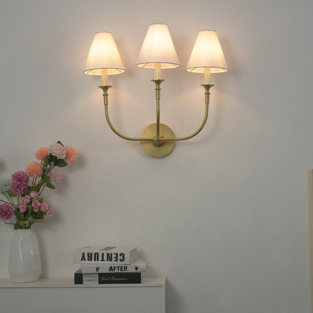 Lydia Three-Light Wall Sconce