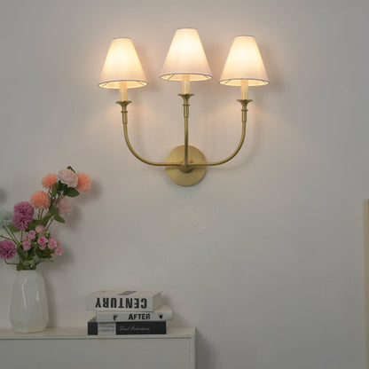 Lydia Three-Light Wall Sconce
