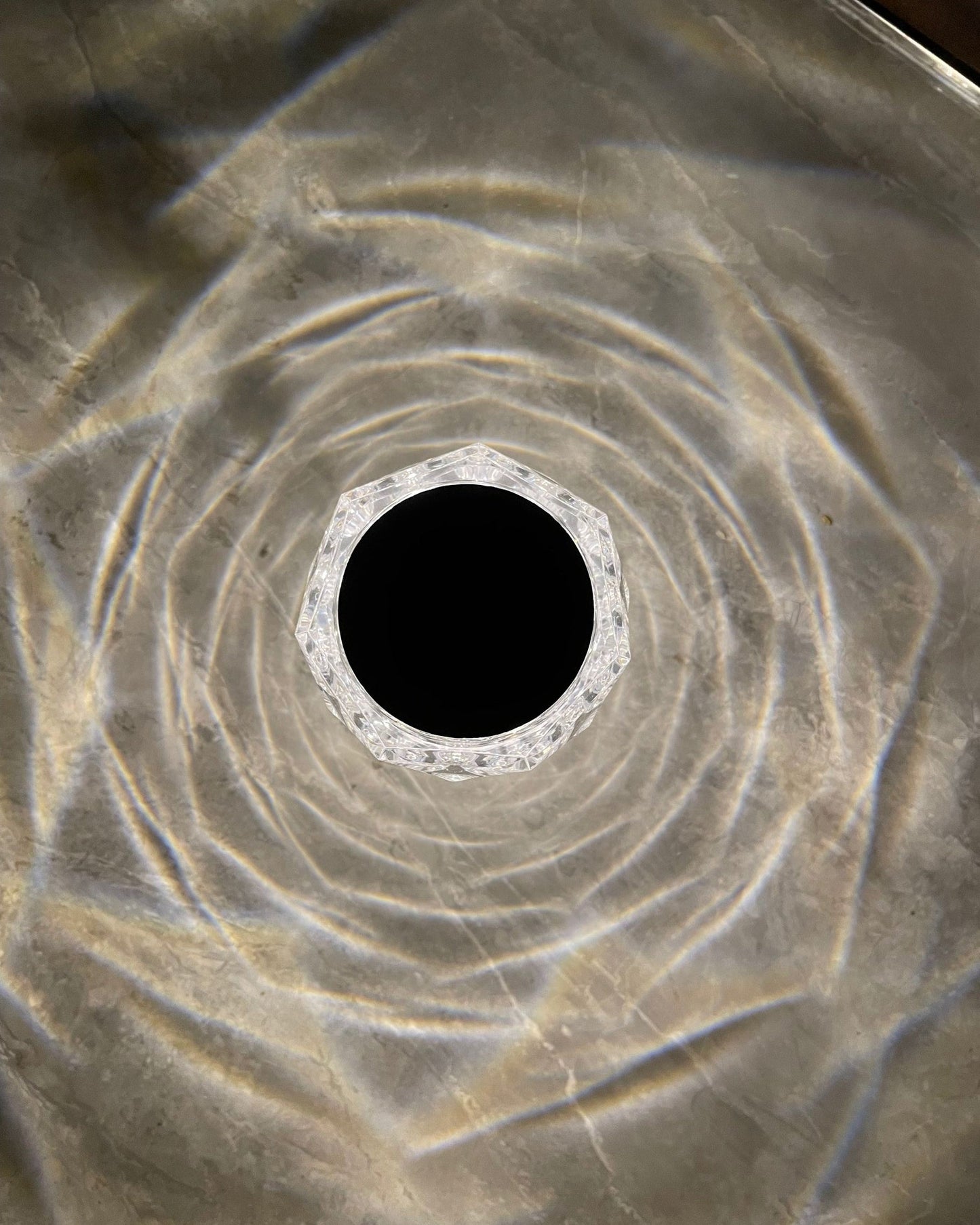 Diamond Cut Table Lamp