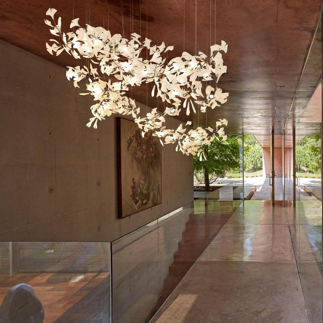 Gingko Chandelier F