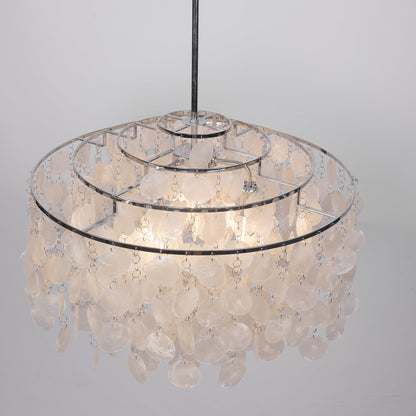 Round Shell Chandelier