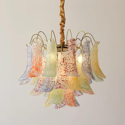 Venini Glass Chandelier