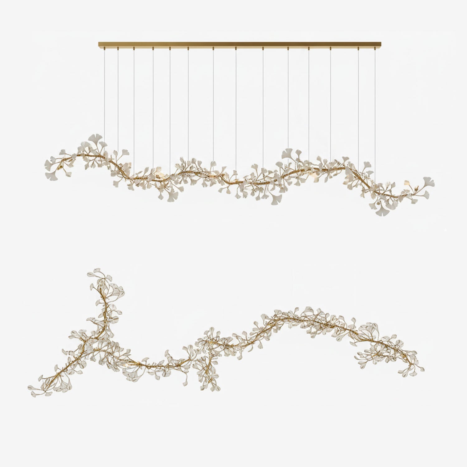 Gingko Chandelier E