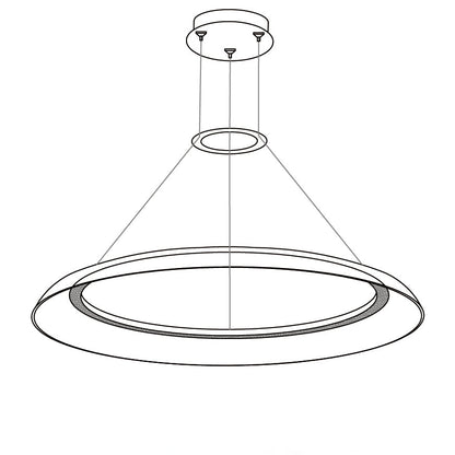 Graduated Circle Chandelier