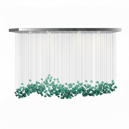 Crystal Stone Chandelier