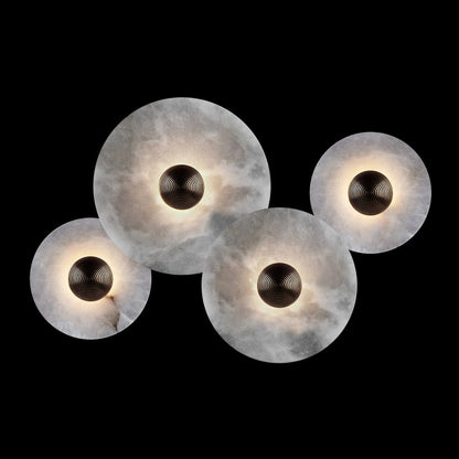 Alabaster Planes Sconce