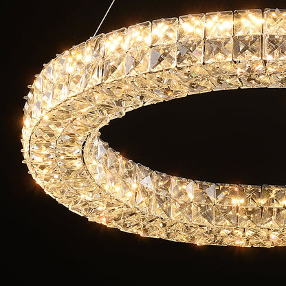 Asscher Ring Chandelier