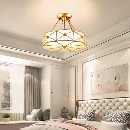 Lumalin Glass Ceiling Light