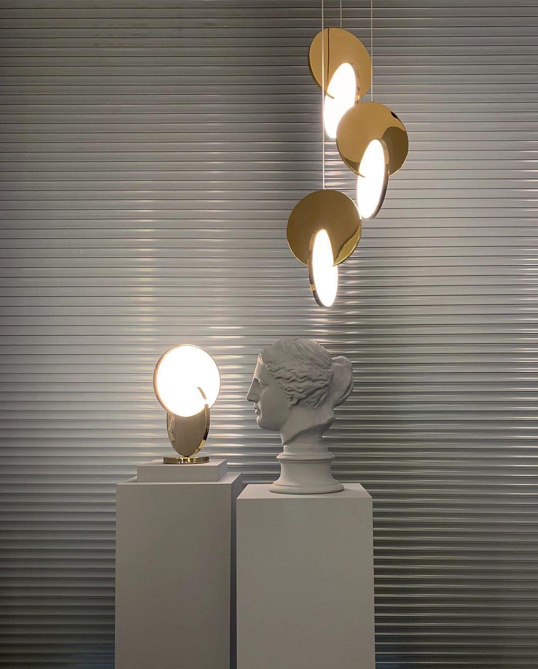 Double Circle Pendant Light