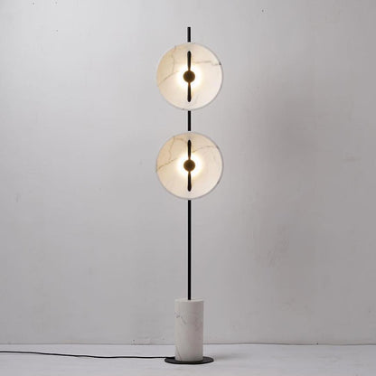Double Moon Floor Lamp