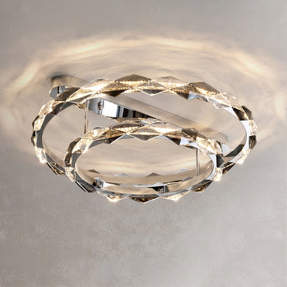 Rhombus Crystal Ceiling Lamp