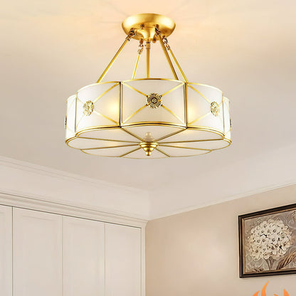 Lumalin Glass Ceiling Light
