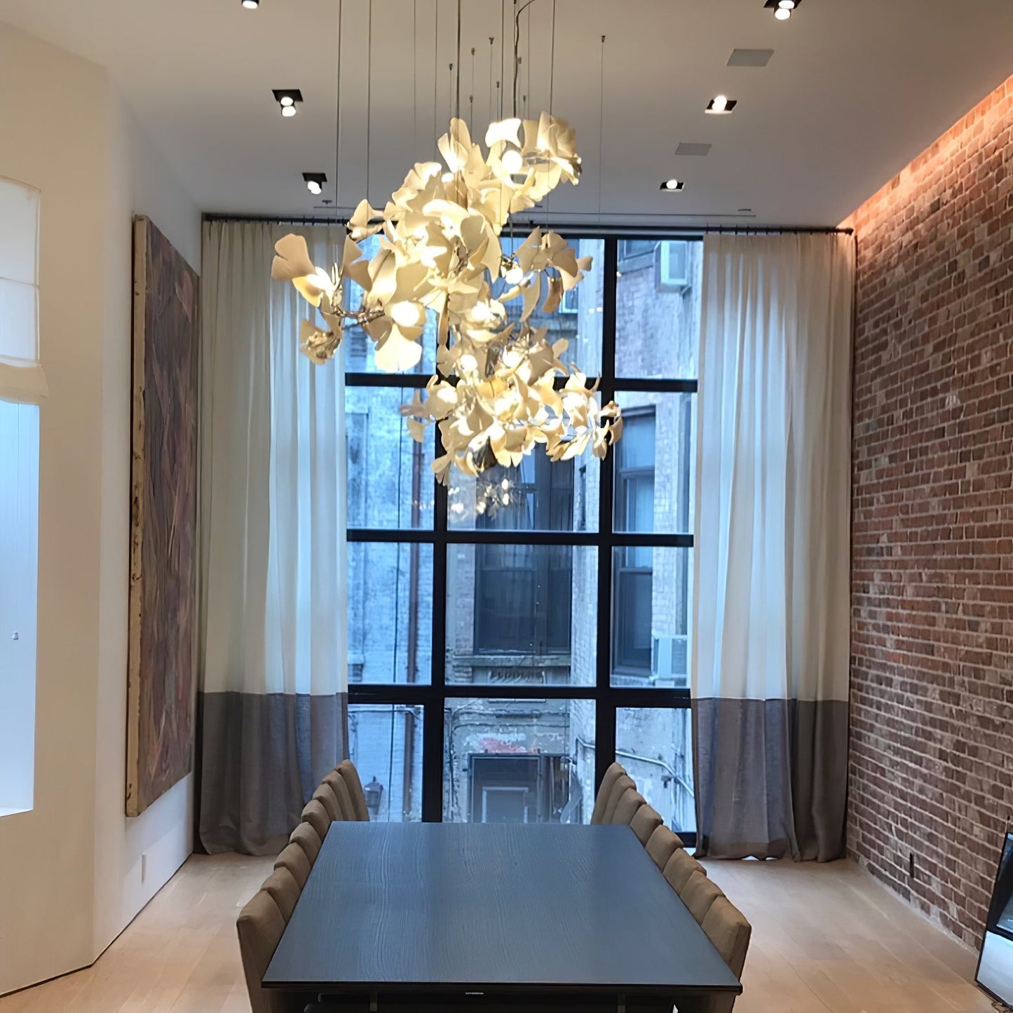 Gingko Chandelier E