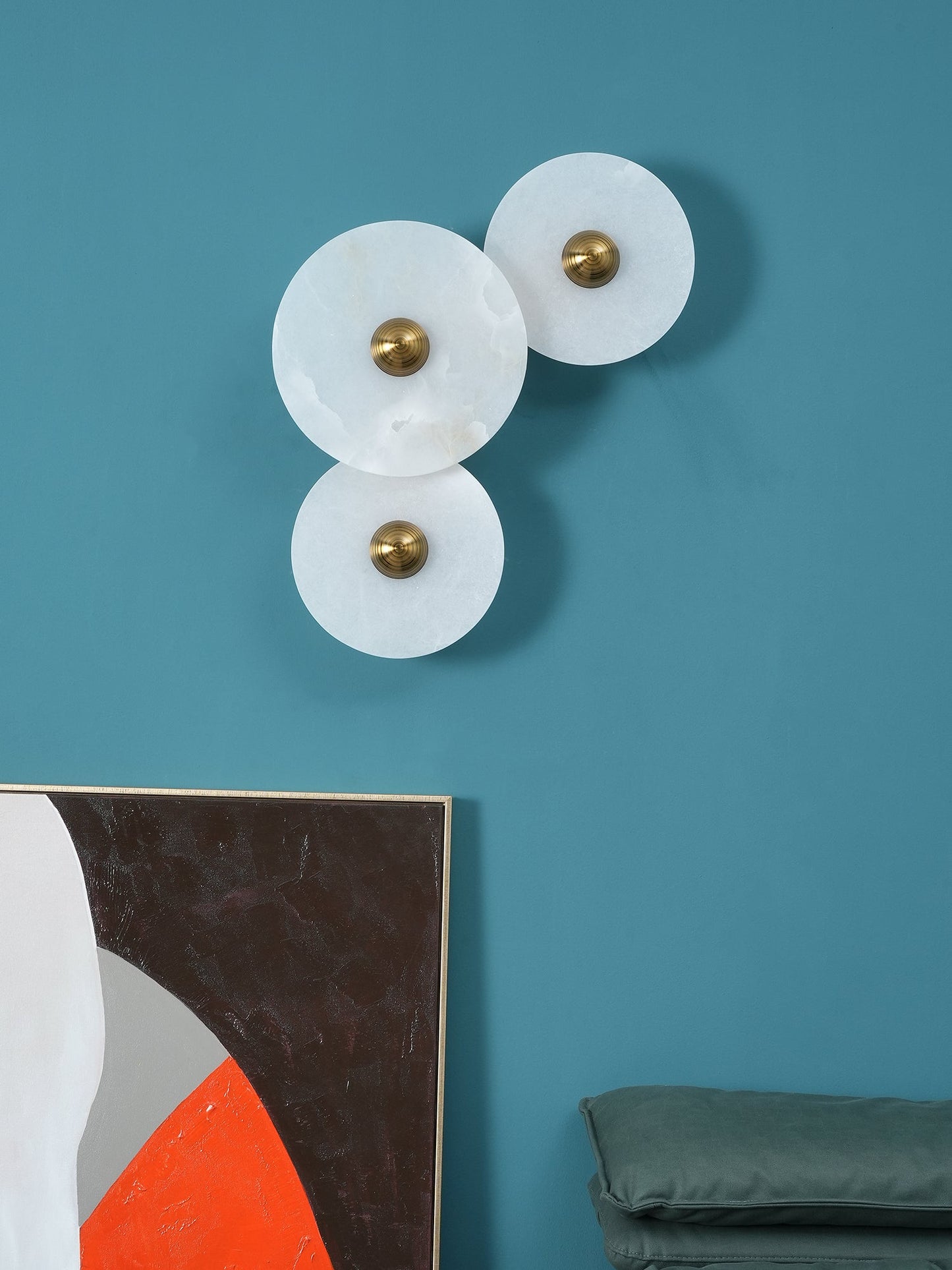 Alabaster Planes Wall Lamp