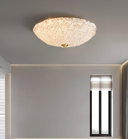 Crystal Wave Ceiling Light