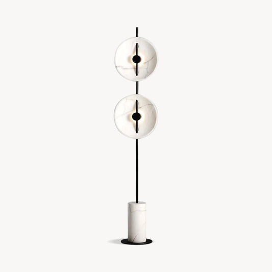 Double Moon Floor Lamp