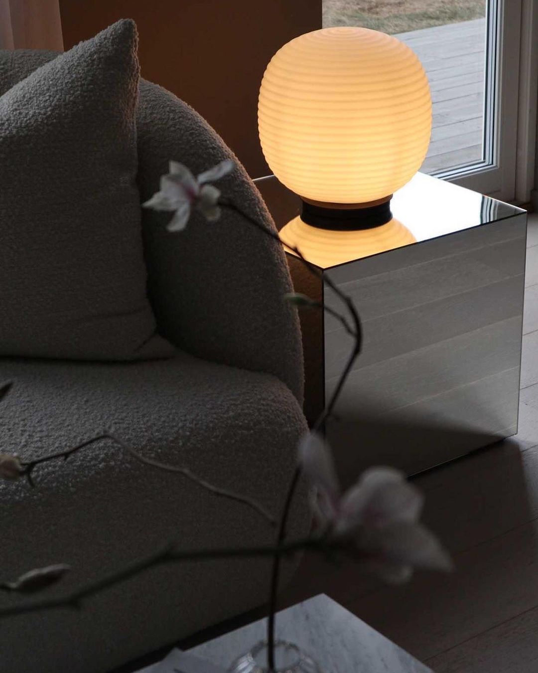 Lantern Globe Table Lamp