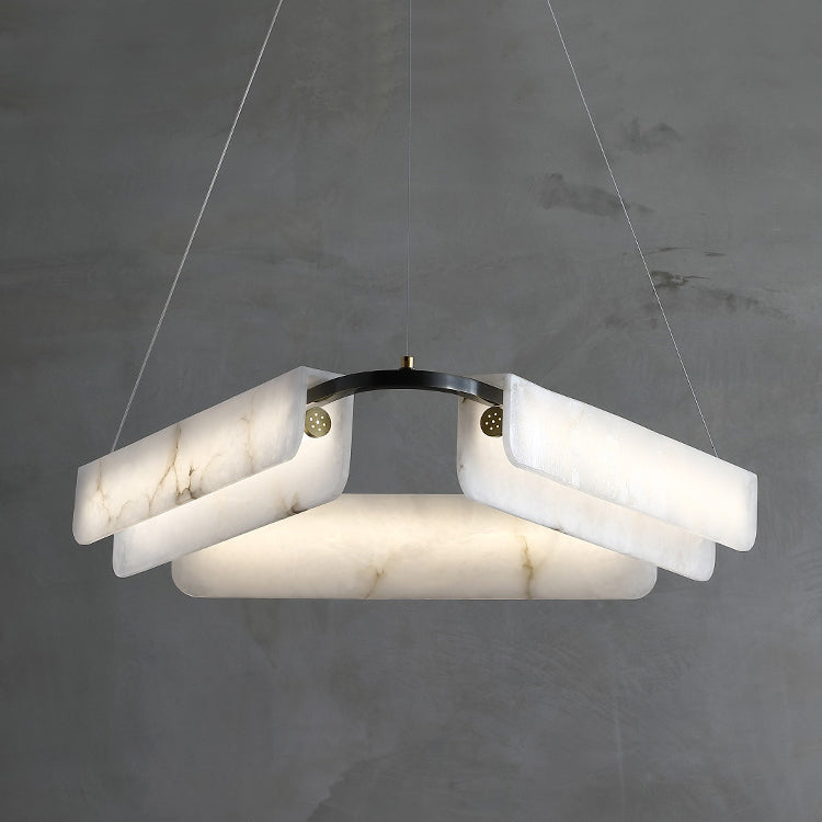 Delia Alabaster Chandelier