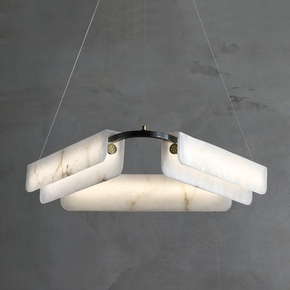 Delia Alabaster Chandelier