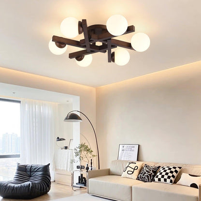 Wood Orin Ceiling Light