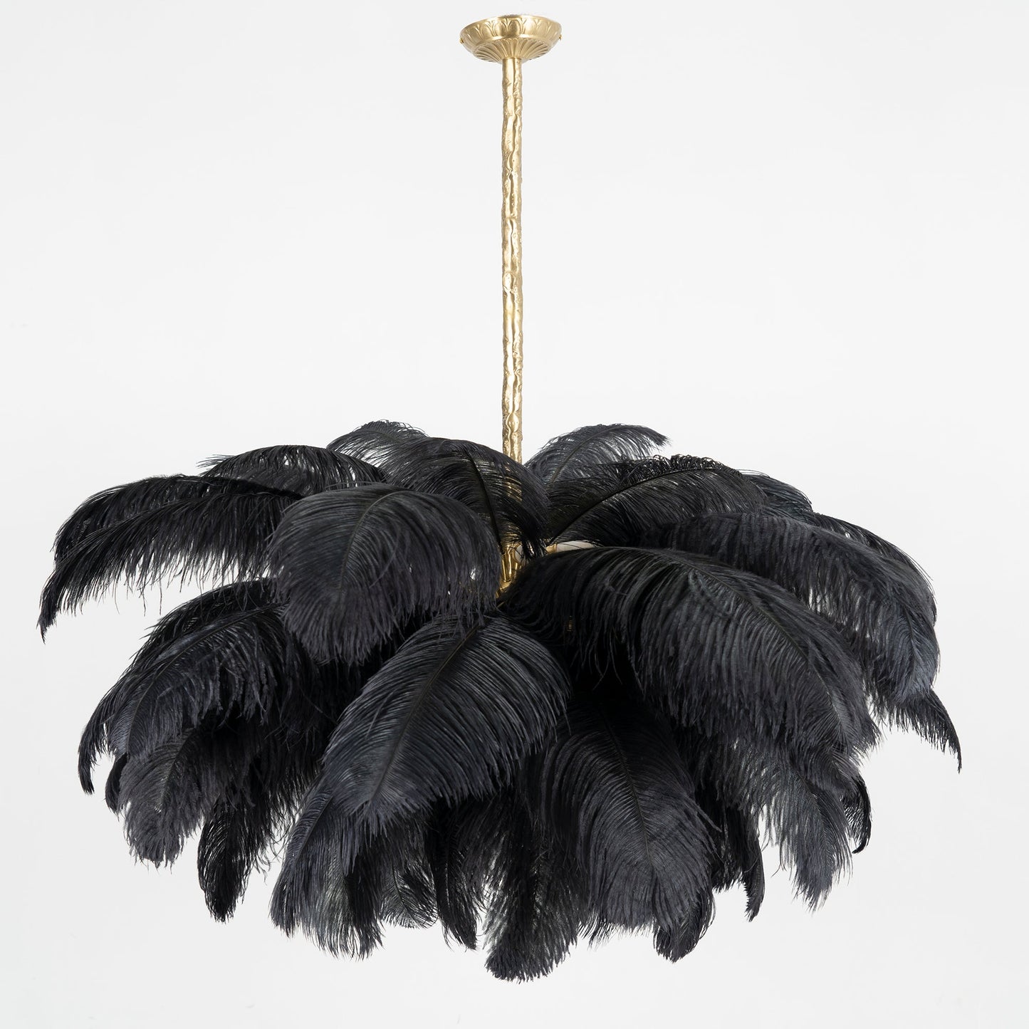 Ostrich Feather Chandeliers