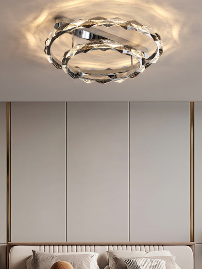 Rhombus Crystal Ceiling Lamp
